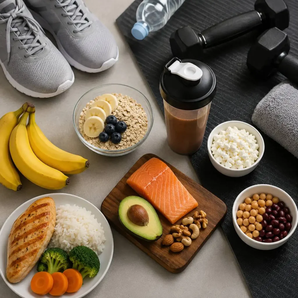 تغذیه ورزشی قبل از تمرین چه بخوریم؟